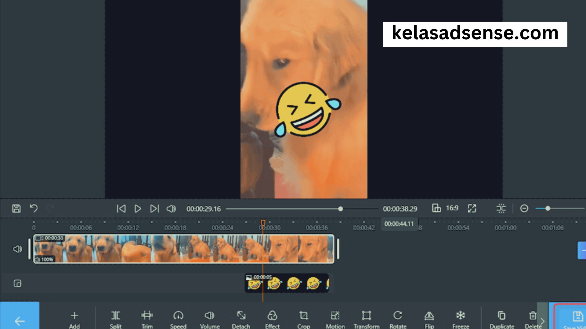 aplikasi edit video lucu android