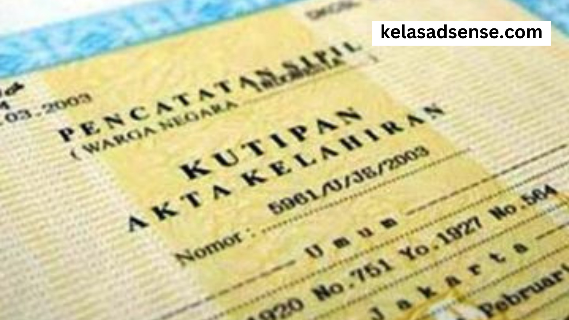 aplikasi cek akta kelahiran