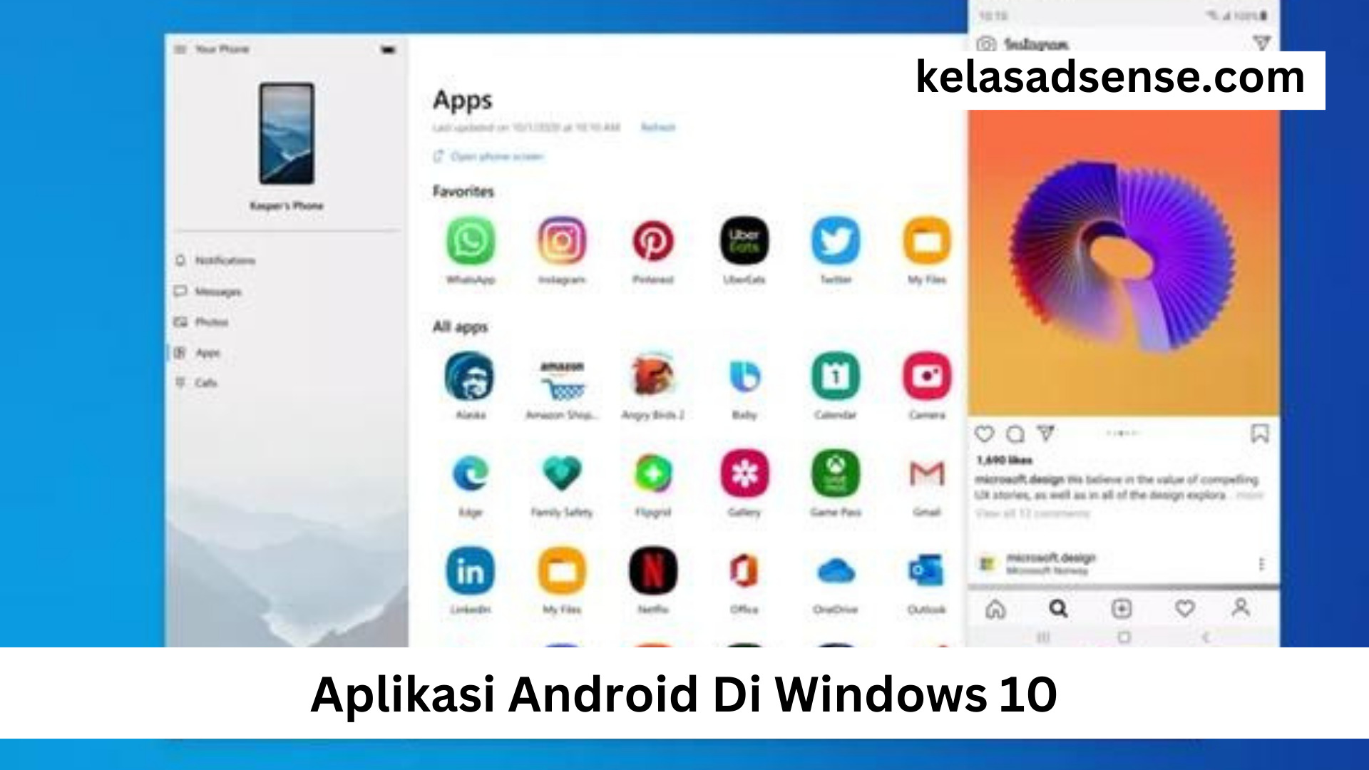 Aplikasi Android Di Windows 10