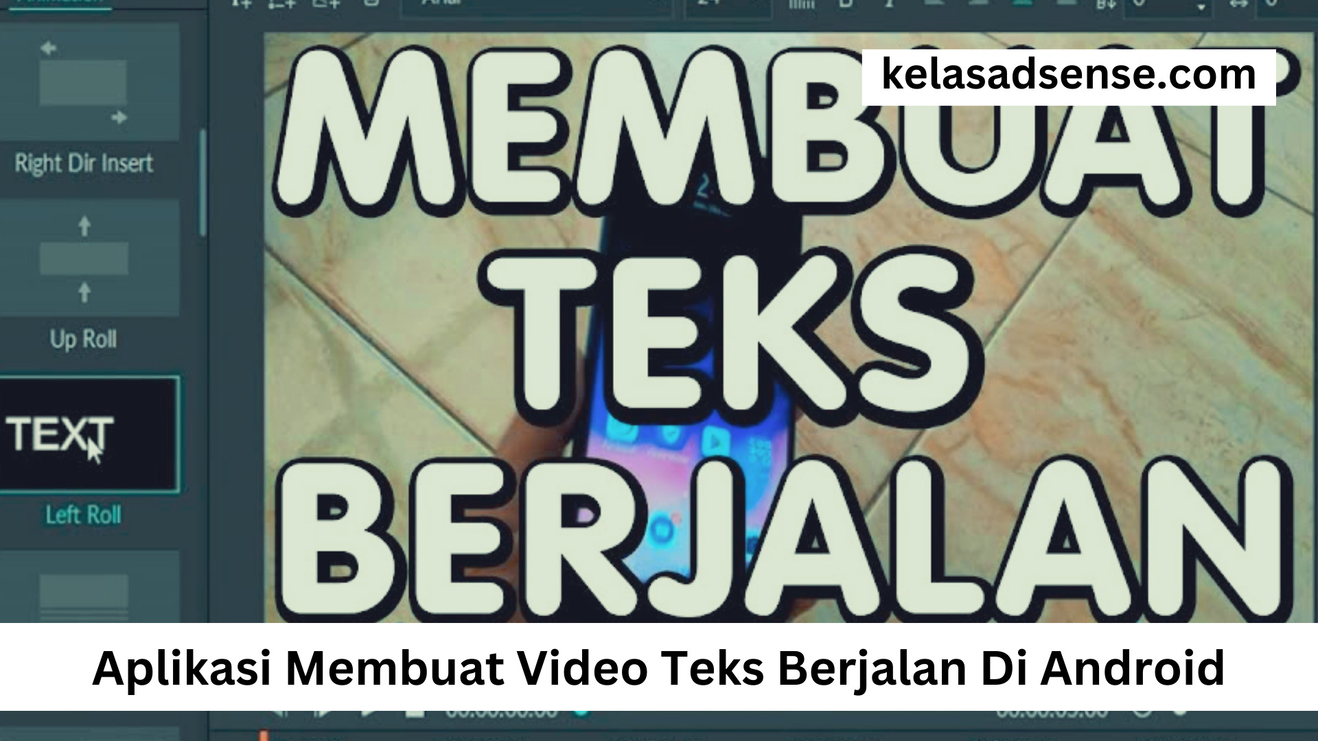 Aplikasi Membuat Video Teks Berjalan Di Android