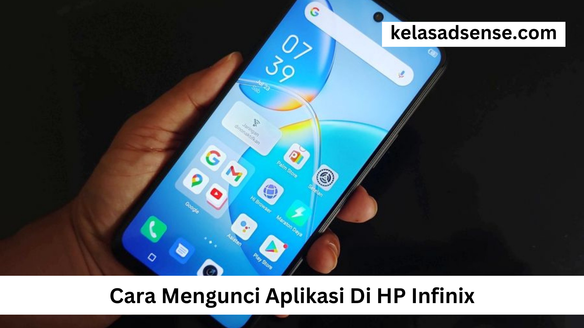 Cara Mengunci Aplikasi Di HP Infinix