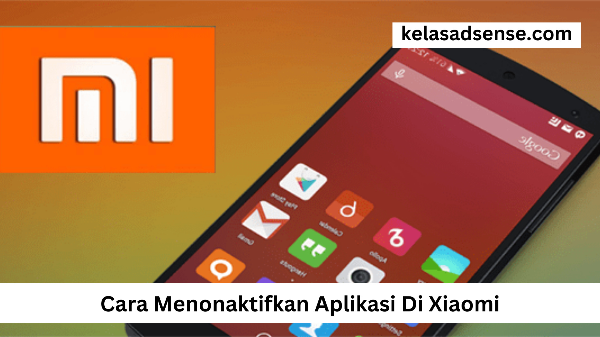 Cara Menonaktifkan Aplikasi Di Xiaomi