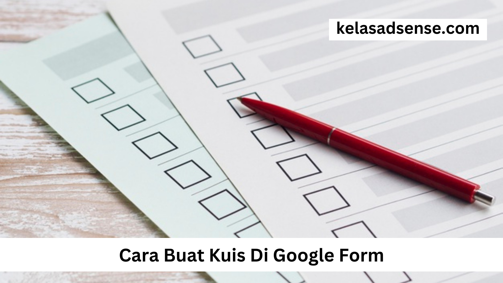 Cara Buat Kuis Di Google Form